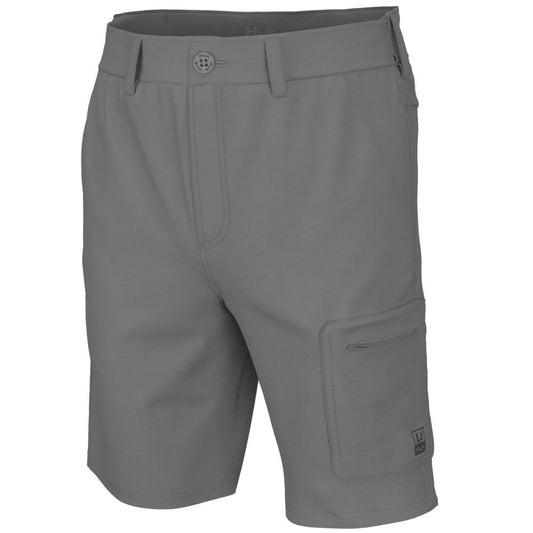 HUK Shorts|Clothing &amp; Footwear HUK Huk Next Level 10.5" Shorts Overcast Grey L