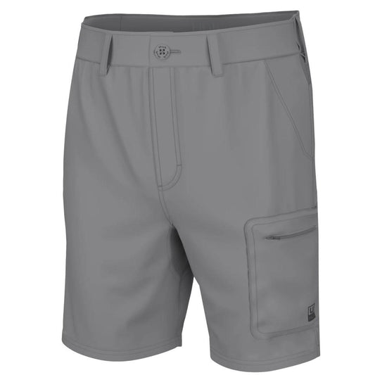 HUK Shorts|Clothing &amp; Footwear HUK Huk Next Level 7" Shorts Overcast Grey 2XL