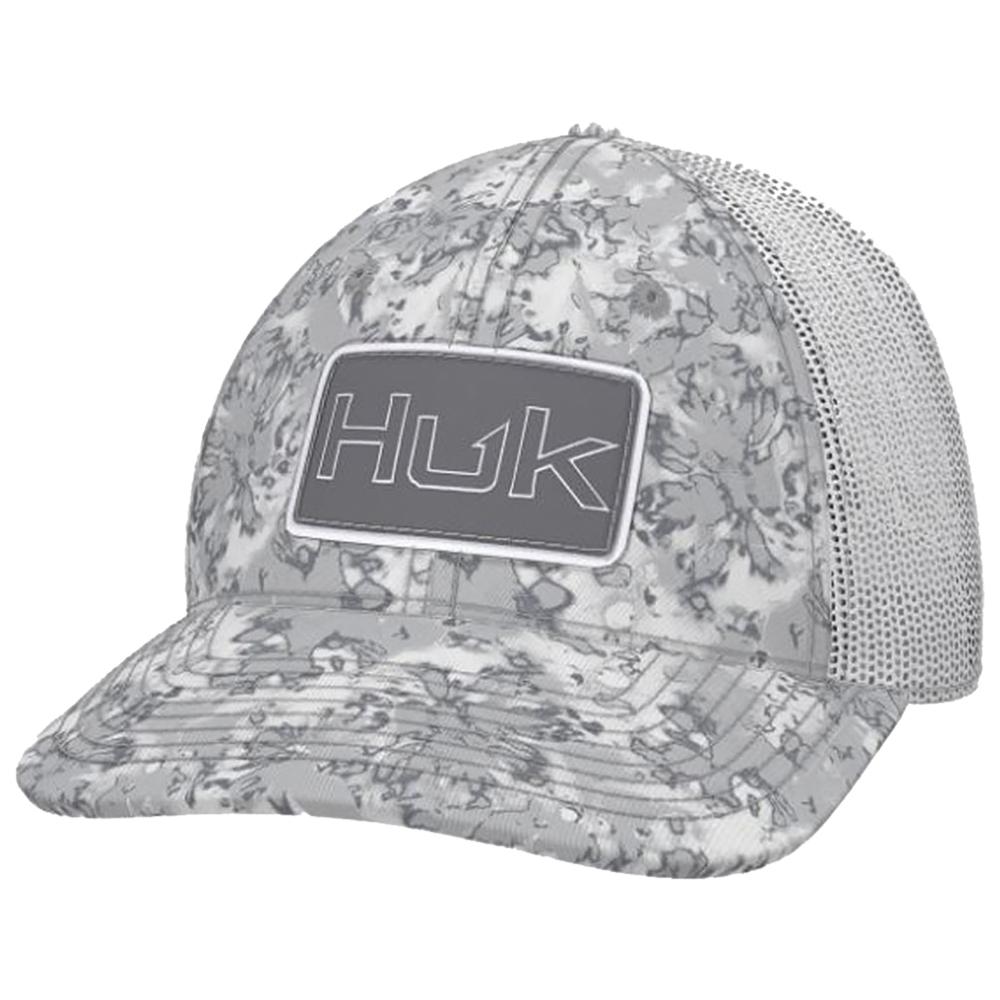 HUK Caps Hats &amp; Beanies|Hats HUK Huk Fin Flats Camo Trucker Hat Moss