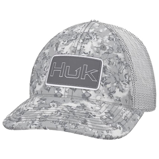 HUK Caps Hats &amp; Beanies|Hats HUK Huk Fin Flats Camo Trucker Hat Moss