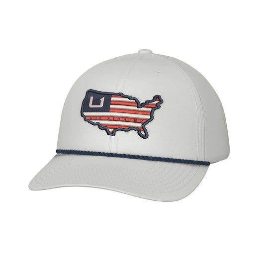 HUK Caps Hats &amp; Beanies|Hats|Clothing &amp; Footwear HUK Huk American Rope Hat White