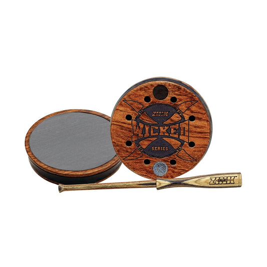AVIAN Slate &amp; Glass Calls AVIAN Zink Wicked Series Pot Call Slate