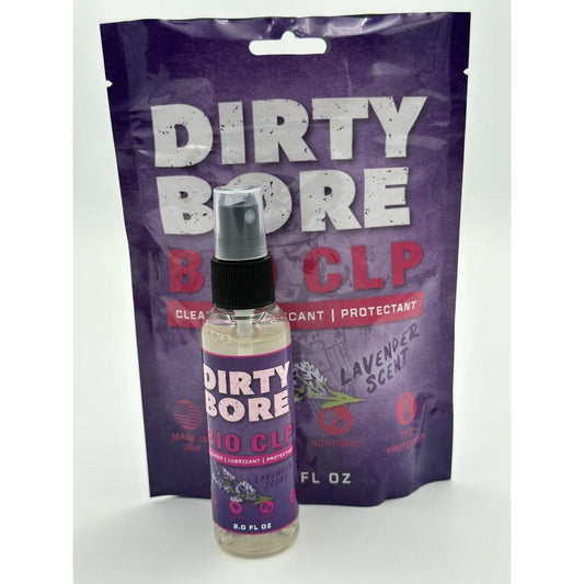 Advance Warrior Solutions Gun Oils &amp; Gun Cleaning Solvents Advance Warrior Solutions Advance Warrior Solutions Dirty Bore CLP Lavender 2 oz Bottle