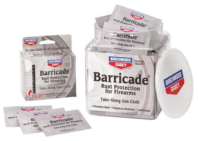 Birchwood Casey Gun Oils &amp; Gun Cleaning Solvents Birchwood Casey Birchwood Casey Barricade Take-Along Packets - 25/ct