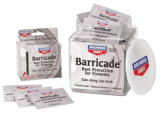 Birchwood Casey Gun Oils &amp; Gun Cleaning Solvents Birchwood Casey Birchwood Casey Barricade Take-Along Packets - 25/ct