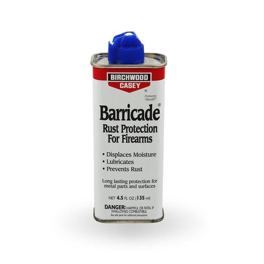 Birchwood Casey Gun Oils &amp; Gun Cleaning Solvents Birchwood Casey Birchwood Casey Barricade Rust Protection - 4.5 oz Spout Can