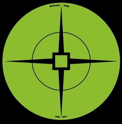 Birchwood Casey Paper Targets Birchwood Casey Birchwood Casey Targets 6" Green Target Spots - 10/Pack