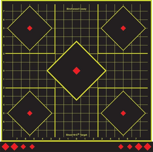 Birchwood Casey Paper Targets Birchwood Casey Birchwood Casey Shoot-N-C Sight-In Targets 17.75" 5/Pack