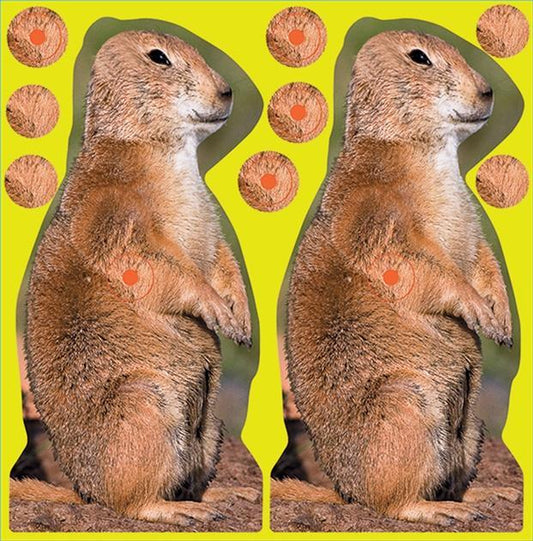 Birchwood Casey Paper Targets Birchwood Casey Birchwood Casey Shoot-N-C Prairie Chuck Target - 8" 12 /Pack