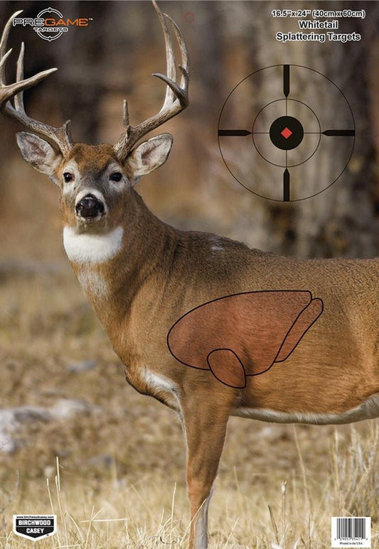 Birchwood Casey Paper Targets Birchwood Casey Birchwood Casey Pregame Targets - Deer 16.5"x24" 3 Pack