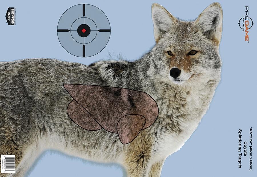 Birchwood Casey Paper Targets Birchwood Casey Birchwood Casey Pregame Targets - Coyote 16.5"x24" 3 Pack