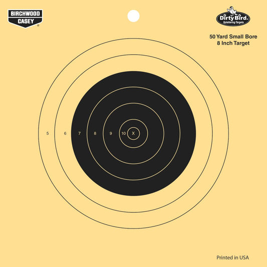 Birchwood Casey Paper Targets Birchwood Casey Birchwood Casey Dirty Bird 8" 50 Yard Small Bore Reactive Target 25/ct