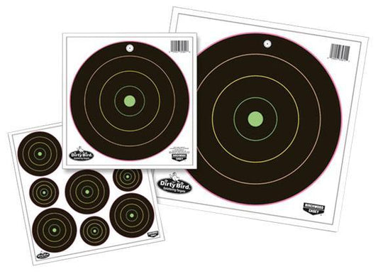 Birchwood Casey Paper Targets Birchwood Casey Birchwood Casey Dirty Bird Multi-Color Splattering Targets 12" Target - 10 Targets