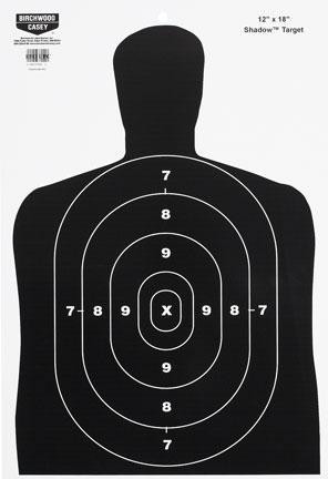 Birchwood Casey Paper Targets Birchwood Casey Birchwood Casey Eze-Scorer Targets B27 Shadow Target 10/Pack