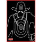 Birchwood Casey Paper Targets Birchwood Casey Birchwood Casey Dirty Bird "Gunslinger SiLeft Handouette" Target 12"x18" 6/ct