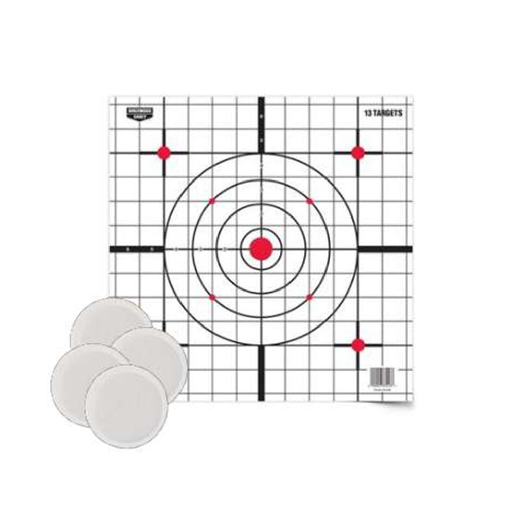Birchwood Casey Paper Targets Birchwood Casey Birchwood Casey EZE Scorer Thermal Optic Sight In Paper Target 12"x12" 4/ct