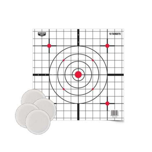 Birchwood Casey Paper Targets Birchwood Casey Birchwood Casey EZE Scorer Thermal Optic Sight In Paper Target 12"x12" 4/ct