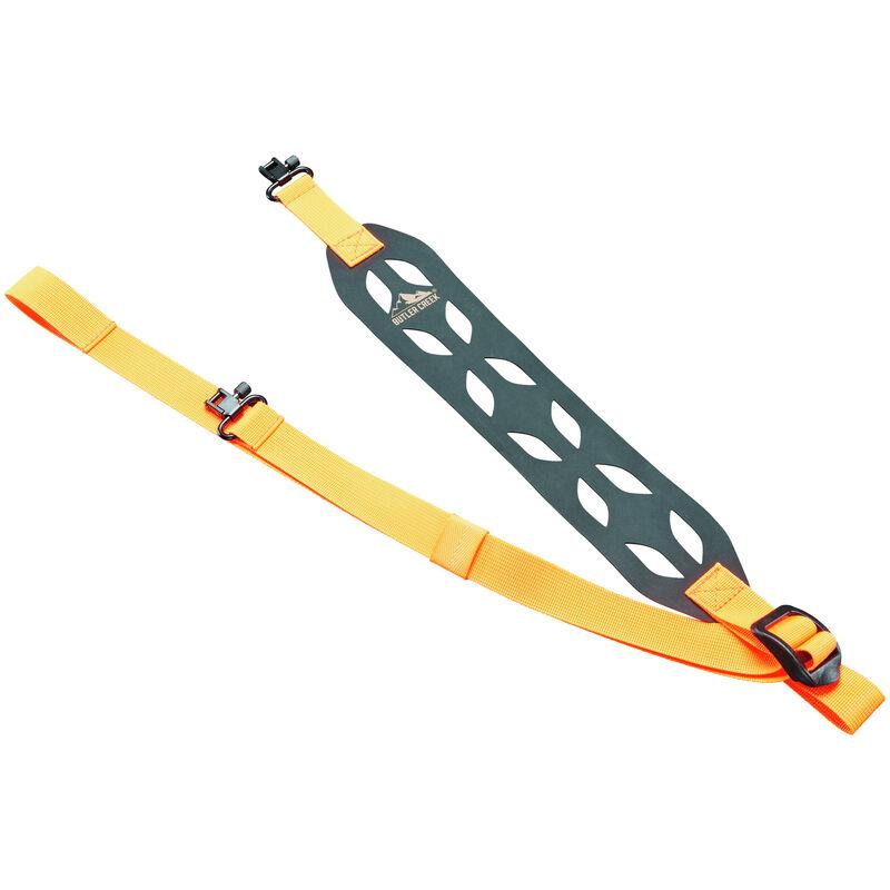 Butler Creek Slings Butler Creek Featherlight Minimalist Sling Black and Orange with Swivels