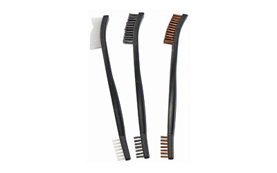 B/C UTILITY BRUSHES BRNZ/NYL/STL 3PK