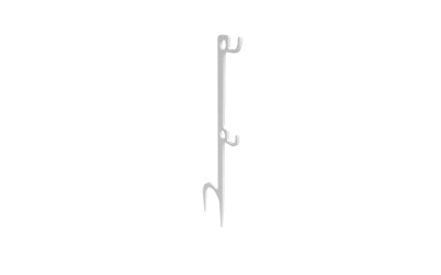 B/C STEEL TARGET HANGER WHITE
