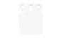B/C 4" 3/8" STEEL TRGT SQUARE PLATE