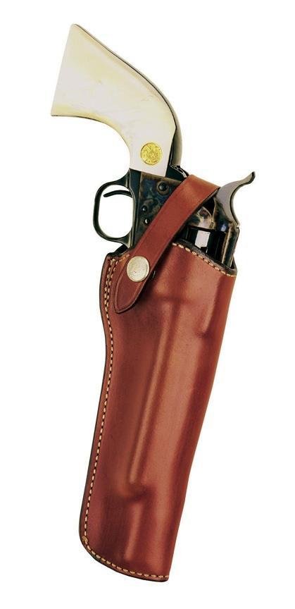 Bianchi Gun Holsters Bianchi Bianchi Model 1L Lawman - Colt New Frontier SA Army 7.5" Right Hand Plain Tan