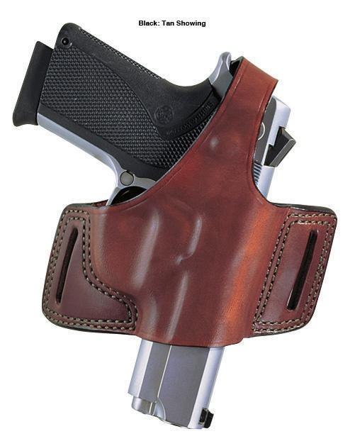 Bianchi Gun Holsters Bianchi Bianchi Model 5 Black Widow S&W 1911 Right Hand Plain Black