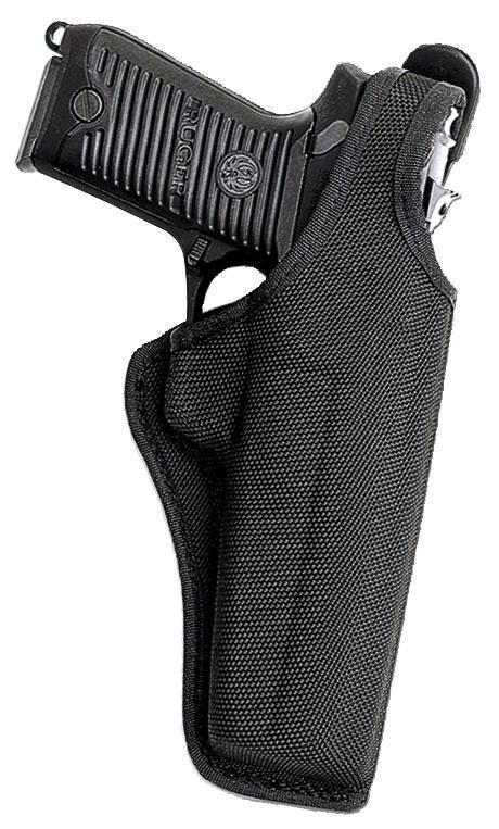 Bianchi Gun Holsters Bianchi Bianchi Model 7105 AccuMold Cruiser Duty Holster Ruger GP100 4" Right Hand Black