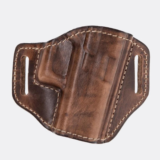 Bianchi Gun Holsters Bianchi Bianchi Remedy Belt Slide Holster for Colt 1911 Weathered Tan Right Hand