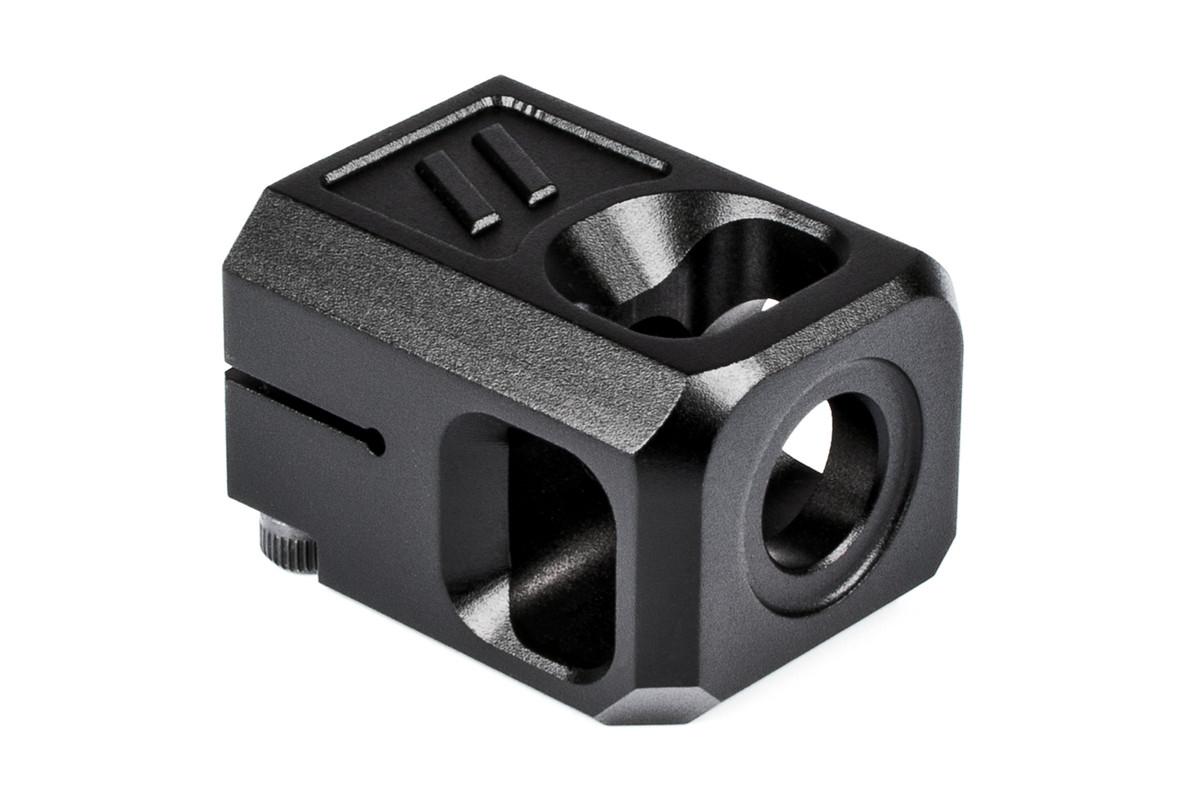 ZEV Technologies Muzzle Devices ZEV Technologies ZEV PRO COMPENSATOR V2 1/2X28 THREADING 9MM BLACK