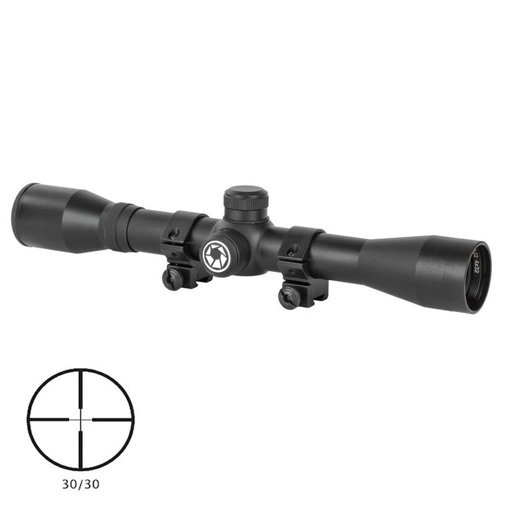 Barska Rimfire Scopes Barska Barska Riflescope 4x32 Plinker-22 Black Matte 30/30 3/8in Dovetail Rings