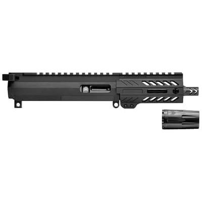 Angstadt Arms Uppers Angstadt Arms Angstadt Arms 4.5" 9mm Luger Complete Upper Assembly With BCG - Surpressor Ready