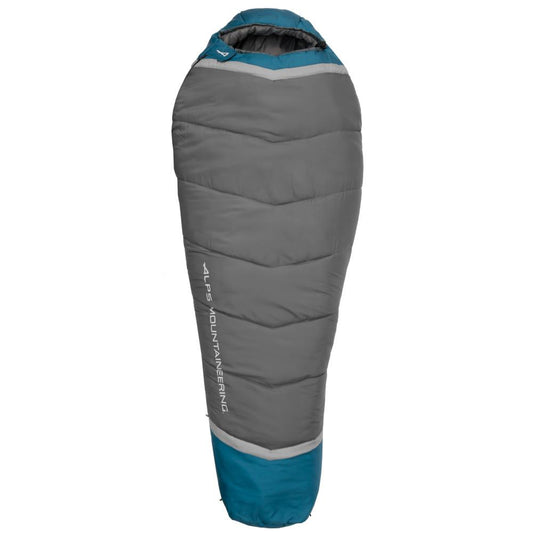 ALPS Brands Sleeping Bags ALPS Brands Alps Mountaineering Blaze 0 Degree Sleeping Bag Regular 32x80 Charcoal Blue Coral