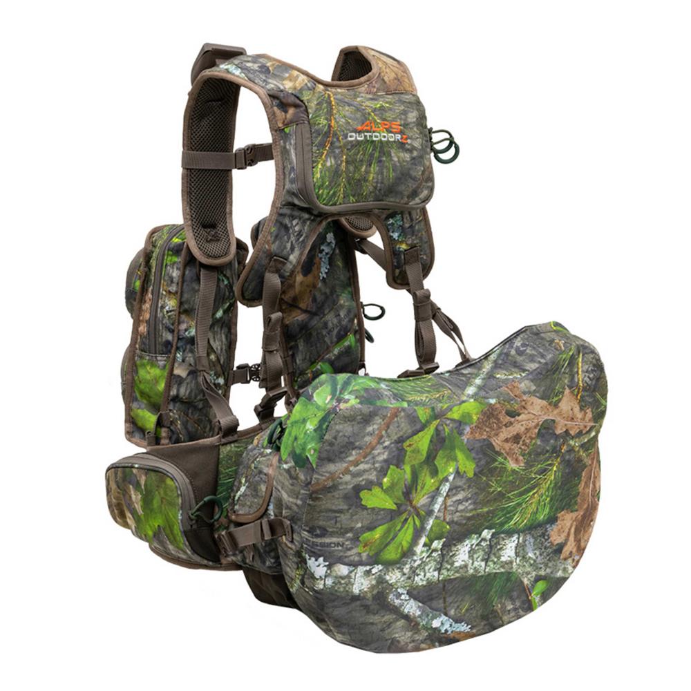 ALPS Brands Shooting Vests ALPS Brands Alps Outdoorz Long Spur Deluxe Turkey Vest Mossy Oak Obession