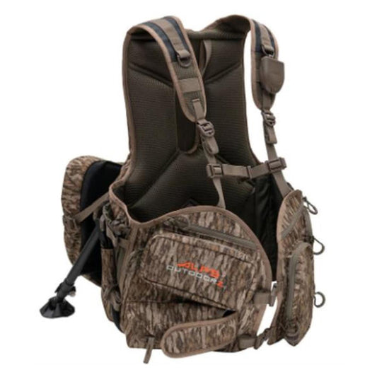 ALPS Brands Turkey Vests|Clothing &amp; Footwear ALPS Brands Alps Outdoorz Grand Slam Turkey Vest Standard Mossy Oak Bottomland