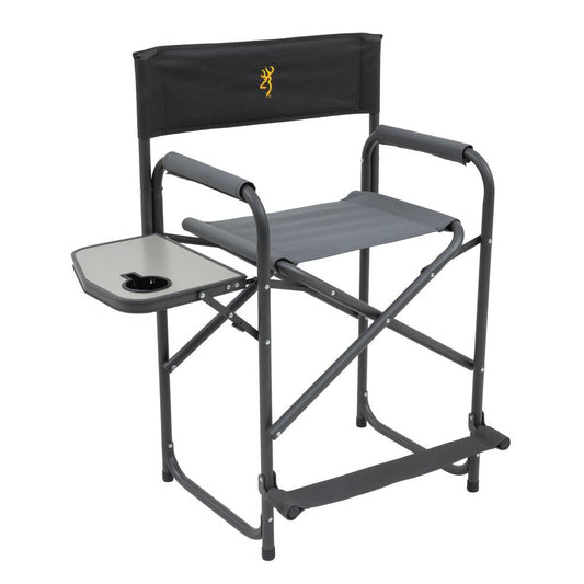 ALPS Brands Chairs ALPS Brands Alps Browning Directors Chair XT Plus Camping Chair Charcoal/Grey