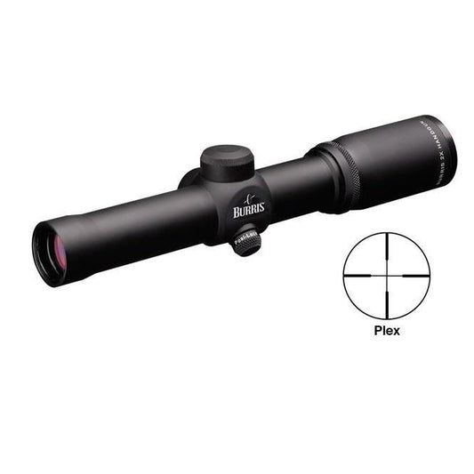Burris Pistol Scopes Burris Handgun Scope - 2x20mm 1" Tube Plex Reticle Matte