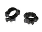 Burris Scope Rings Burris Deluxe Solid Steel 22 Rings 1" Medium 0.80" Actual Height - Gloss