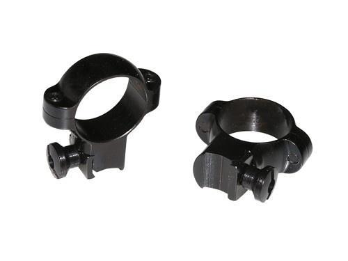 Burris Scope Rings Burris Deluxe Solid Steel 22 Rings 1" High 0.95" Actual Height - Gloss