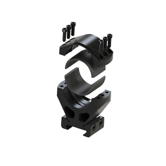 Burris Scope Rings Burris Steel XTR Signature Scope Ring Set with Pos-Align Offset Inserts 1" 1.25" Height - Matte