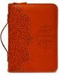 Bible Cover-X Large-Red-Everlasting Love-2018 Divine Details