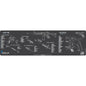 Cerus Gear Gun Cleaning Mats Cerus Gear Magnum XXL 14x48 AR-15/Glock Combo Schematic Promat Grey
