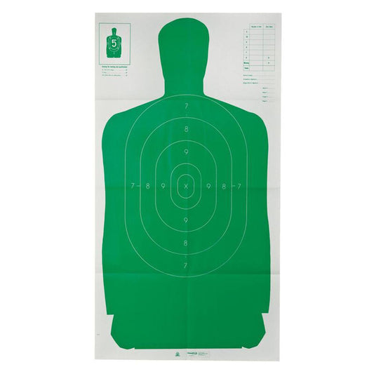 Champion Paper Targets Champion LE Targets SiLeft Handouette Target 24" X 45" Green 10/ct