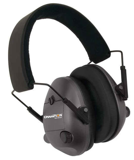 Champion Ear Muffs Champion Electronic Ear Muffs - Black