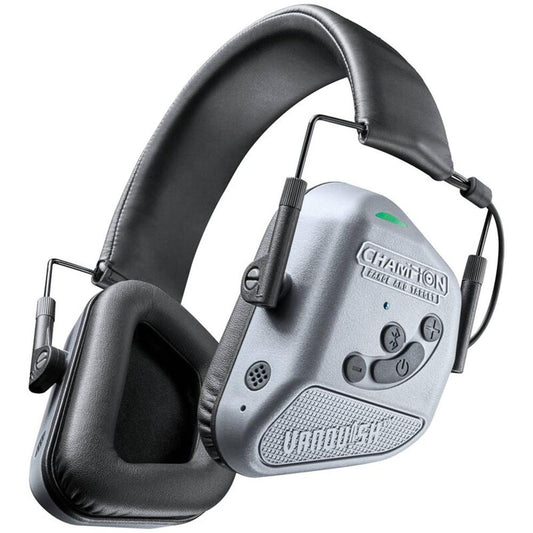 Champion Ear Muffs Champion Vanquish Electronic Hearing Protection Ear Muffs 21dB Grey