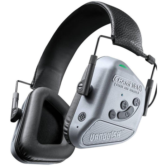 Champion Shooting|Ear Muffs Champion Vanquish Pro Elite Electronic Hearing Protection Ear Muffs 21dB Grey