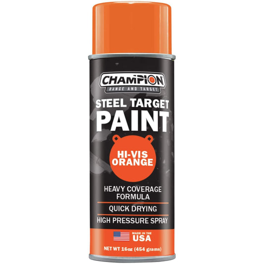 Champion Steel Targets ChampionAR500 Steel Spray Paint 16oz Orange
