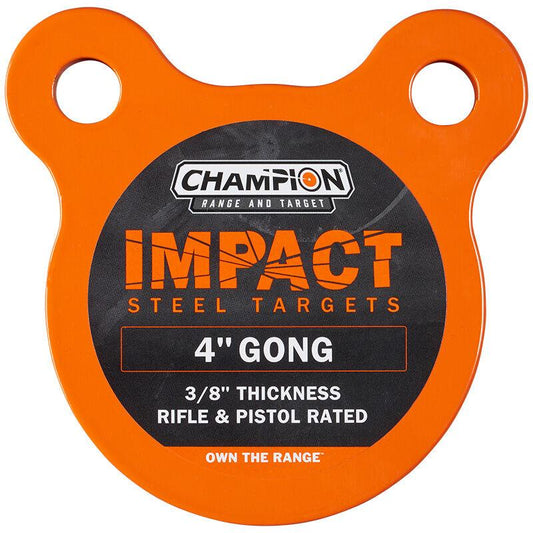 Champion Steel Targets Champion Impact Steel Gong Target 4" Round