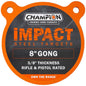 Champion Steel Targets Champion Impact Steel Gong Target 8" Round
