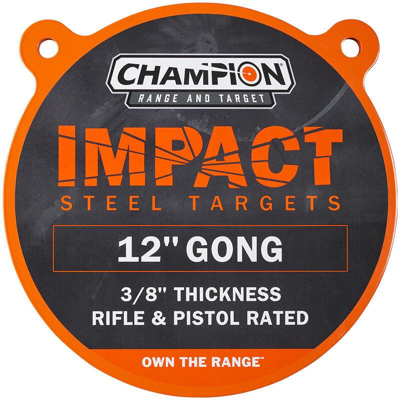 Champion Steel Targets Champion Impact Steel Gong Target 12" Round